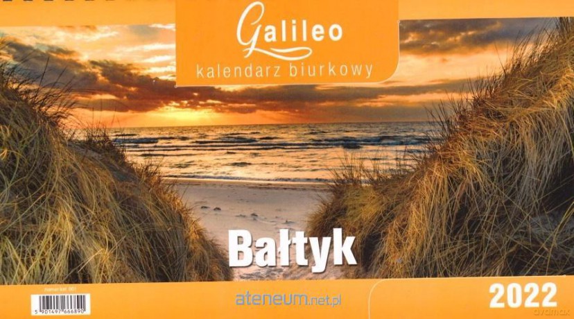 Kalendarz 2022 Biurkowy Galileo Bałtyk CRUX [KALENDARZ]