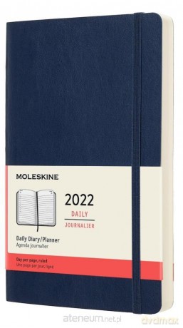 Kalendarz 2022 dzienny 12ML sapphire blue [KALENDARZ]