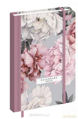 Kalendarz 2022 książkowy A5/192K Peony [KALENDARZ]