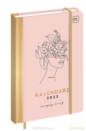 Kalendarz 2022 książkowy B6/192K Met. Beauty [KALENDARZ]