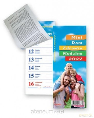 Kalendarz 2022 Mini tygodniowy z magnesem Dom... [KALENDARZ]