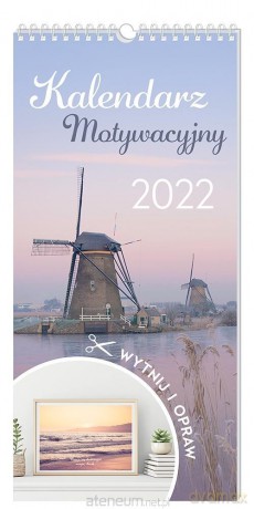 Kalendarz 2022 motywacyjny 22x46 Widoki [KALENDARZ]