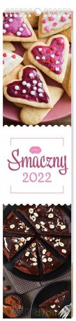 Kalendarz 2022 ścienny 13,5x60 Smaczny [KALENDARZ]