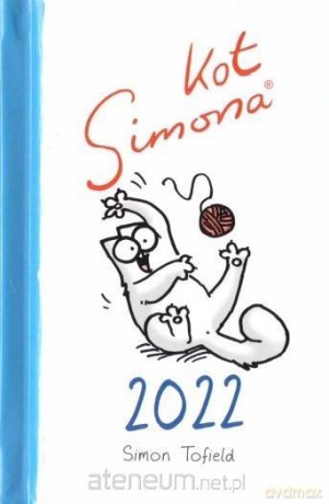 Kalendarz 2022 tyg. kieszonkowy Kot Simona [KALENDARZ]
