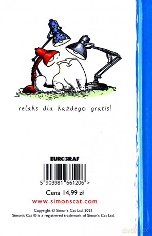 Kalendarz 2022 tyg. kieszonkowy Kot Simona [KALENDARZ]