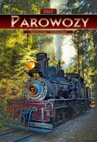 Kalendarz 2022 Wieloplanszowy Parowozy CRUX [KALENDARZ]