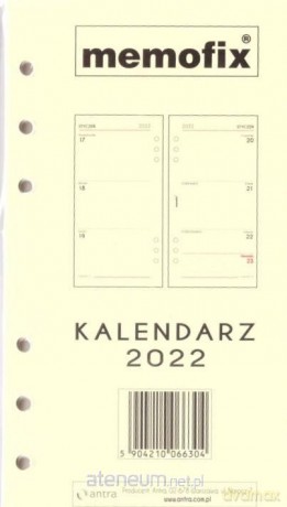 Kalendarz 2022 wkład B6 MEM/ST/TDW [KALENDARZ]