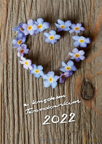 Kalendarz 2022 z ks. Twardowskim - niezapominajka [KALENDARZ]