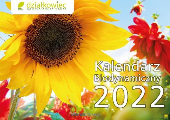 Kalendarz biodynamiczny 2022 ścienny [KALENDARZ]