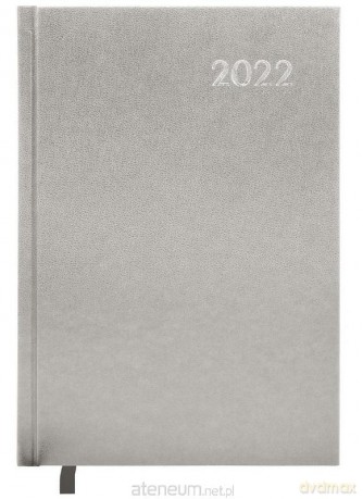 Kalendarz książkowy 2022 A5 szary [KALENDARZ]