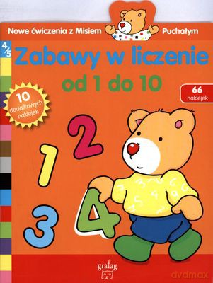 Zabawy W Liczenie Od 1 Do 10 Now Ćwiczenia Z Misiem Puchatym [KSIĄŻKA]