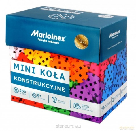 Klocki Mini Waffle 200 el Koła Konstrtukcyjne [KLOCKI]