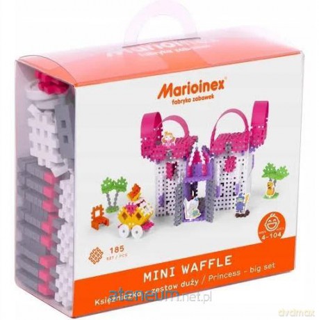 Klocki Mini Waffle Księżniczka duża blister [KLOCKI]