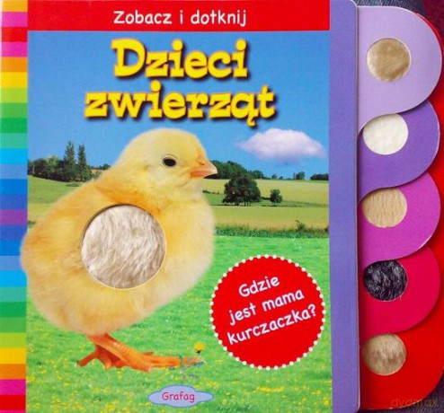 Zobacz I Dotknij Dzieci Zwierząt (twarda) [KSIĄŻKA]