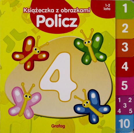 Książeczka Z Obrazkami Policz (twarda) - Opracowaniie Zbiorowe [KSIĄŻKA]