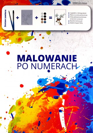 Malowanie po numerkach Creative Adults. Jeleń