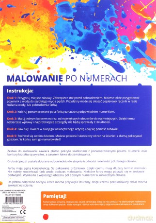Malowanie po numerkach Creative Adults. Tygrys