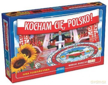 Kocham Cię Polsko Gra Planszowa [GRA PLANSZOWA]