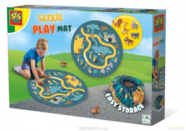 Mata do zabawy Safari i torba 2w1 [FIGURKA]
