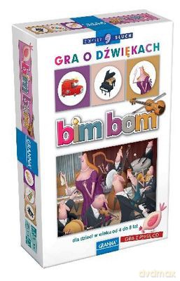Bim Bom - gra dźwiękowa. Gra Planszowa [GRA PLANSZOWA]