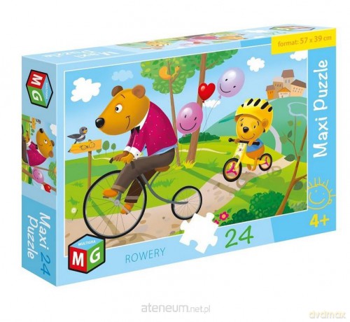 Maxi 24 el. Rowery [PUZZLE]
