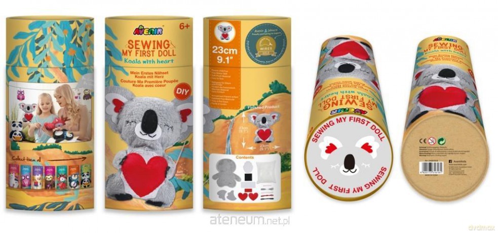 Moja pierwsza lalka do uszycia - Koala