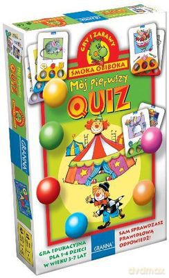 Mój Pierwszy Quiz Smoka Obiboka Gra Planszowa [GRA PLANSZOWA]