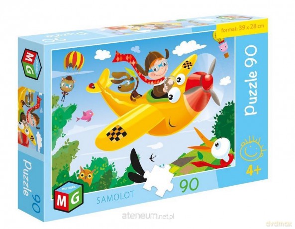 MULTIGRA 90 el. Samolot [PUZZLE]