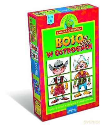 Boso Albo W Ostrogach Smoka Obiboka Gra Planszowa (twarda) [GRA PLANSZOWA]