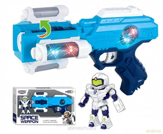 Pistolet ze światłem i dźwiękiem 26 cm