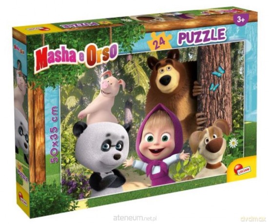 Plus 24 el. Masza i Niedźwiedź 2 [PUZZLE]