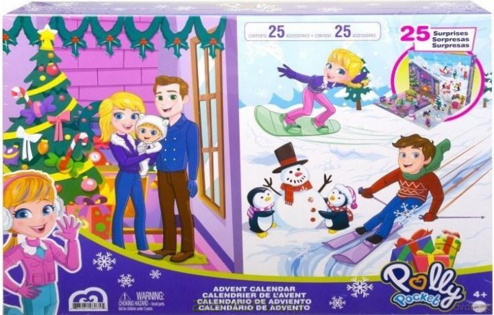 Polly Pocket. Kalendarz adwentowy [FIGURKA]