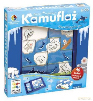 Kamuflaż Biegun Północny Gra Planszowa (twarda) [GRA PLANSZOWA]