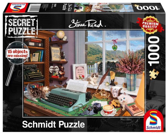 PQ 1000 el. Steve Read Secrat Na biurku [PUZZLE]