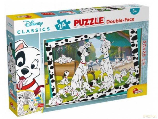 Puzzle dwustronne Plus 24 el.Klasyka Disney [PUZZLE]