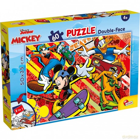 Puzzle dwustronne Plus 60 el.Klasyka Disney [PUZZLE]
