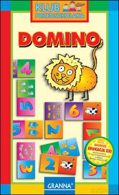 Domino Klub Przedszkolaka Gra Planszowa [GRA PLANSZOWA]