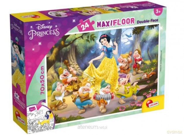 Puzzle podłogowe dwustronne Maxi 24 el.Śnieżka [PUZZLE]