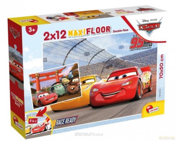 Puzzle Supermaxi 2x12 el.el.Auta [PUZZLE]