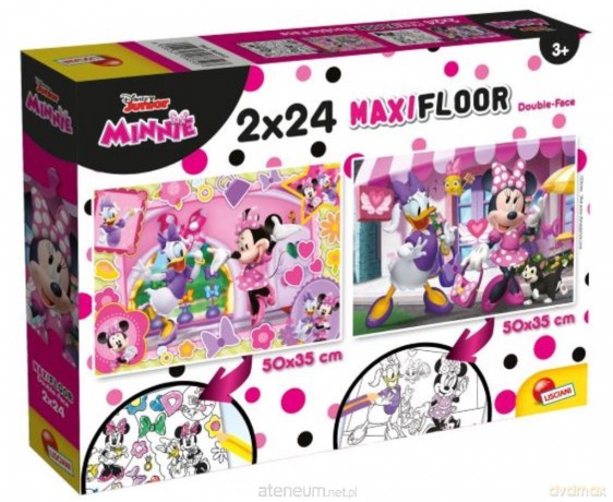 Puzzle Supermaxi 2x24 el.Minnie [PUZZLE]