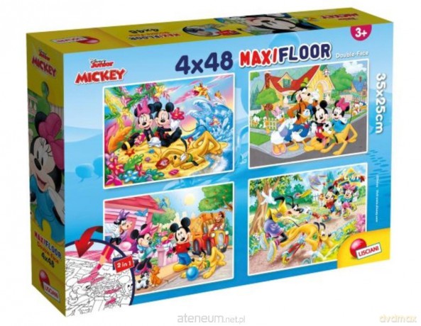 Puzzle Supermaxi 4x48 el.Myszka Miki [PUZZLE]