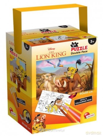 Puzzle w tubie Mini 24 el.Król Lew [PUZZLE]