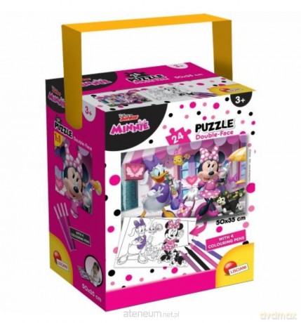 Puzzle w tubie Mini 24 el.Myszka Minnie [PUZZLE]
