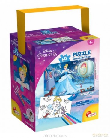 Puzzle w tubie Mini 60 el.Kopciuszek [PUZZLE]