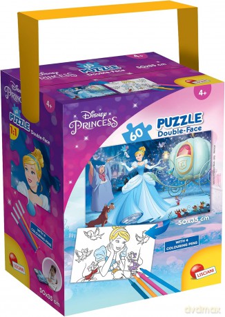 Puzzle w tubie Mini 60 el.Kopciuszek [PUZZLE]