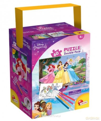 Puzzle w tubie Mini 60 el.Księżniczki [PUZZLE]