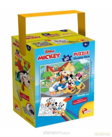 Puzzle w tubie Mini 60 el.Myszka Miki [PUZZLE]