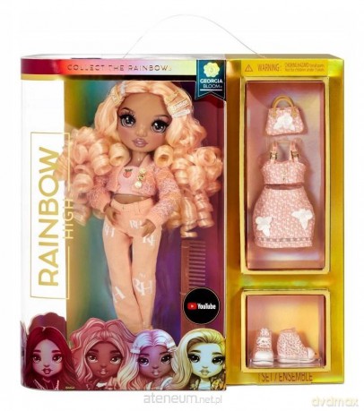Rainbow High CORE Fashion Doll- Peach (3 szt)
