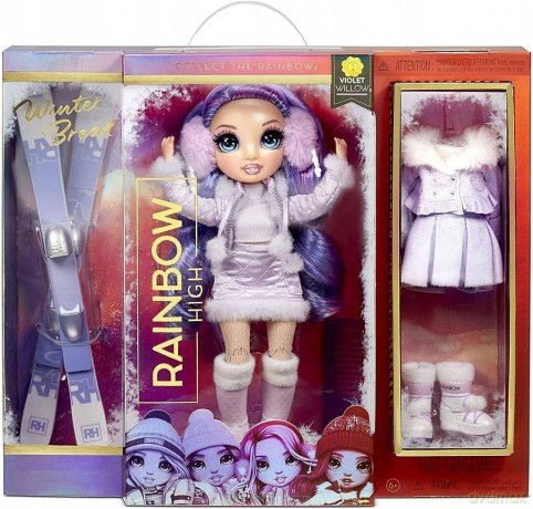 Rainbow High Winter Break Fsh Violet Willow (3 szt)