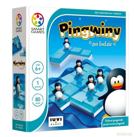 Smart Games Pingwiny na Lodzie (PL) IUVI Games [GRA]